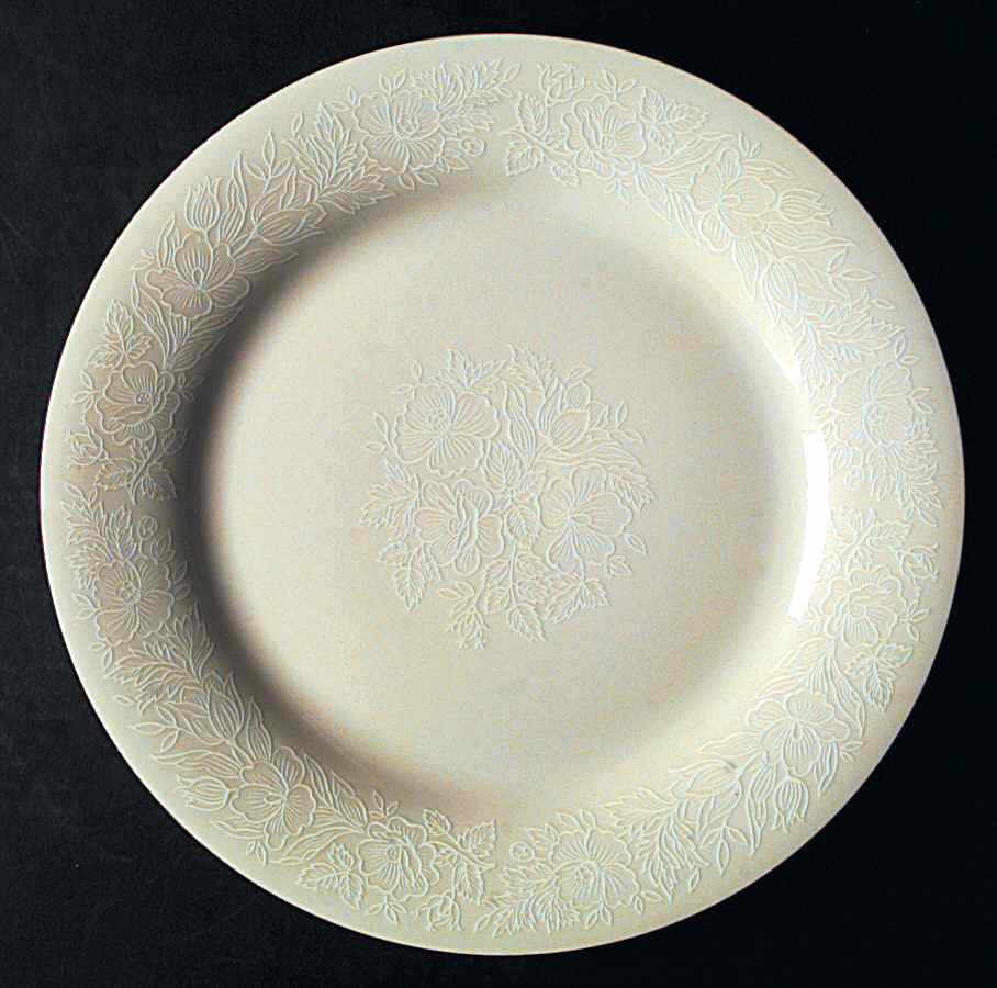 Bridal Veil Dinner Plate by International-1