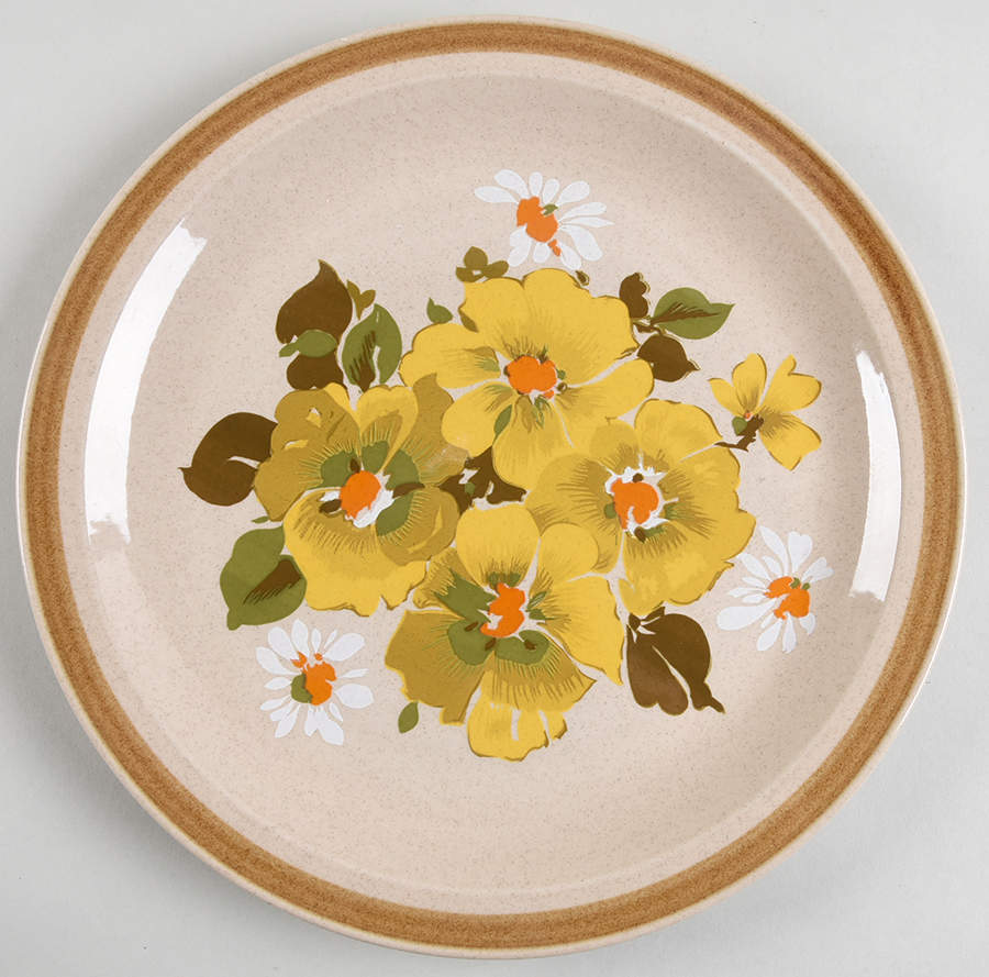 Buttercup 12" Chop Plate (Round Platter) by International-1