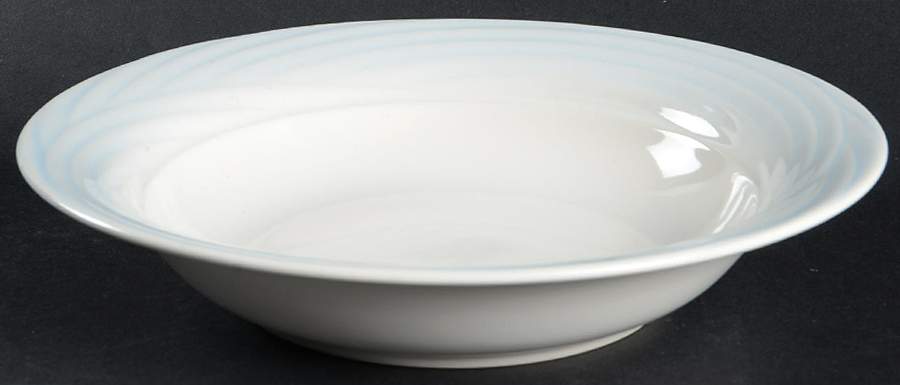 Cameo Blue Rim Soup Bowl by International-1