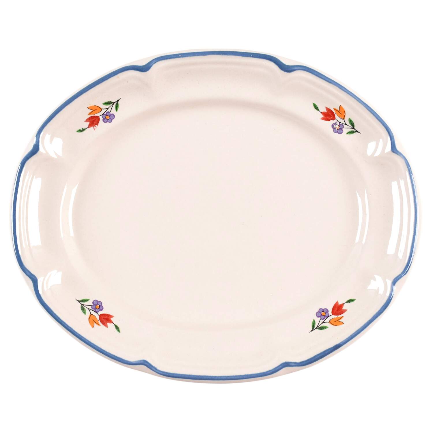 Calico Underplate for Gravy Boat by International-1