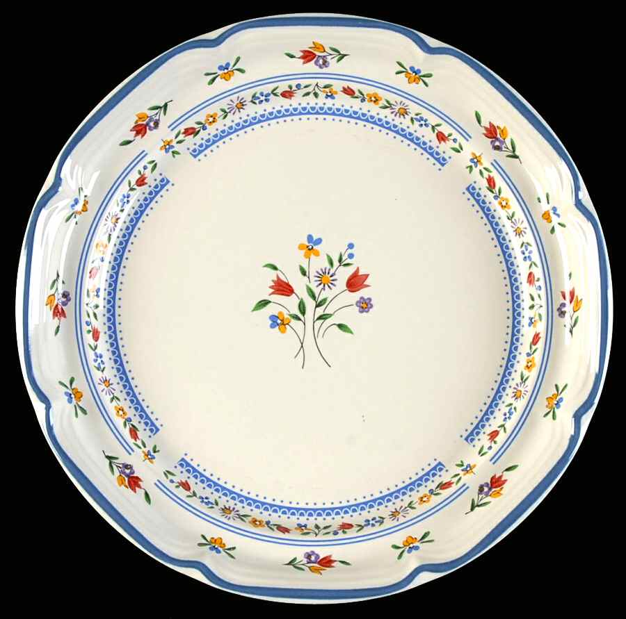 Calico Salad Plate by International-1