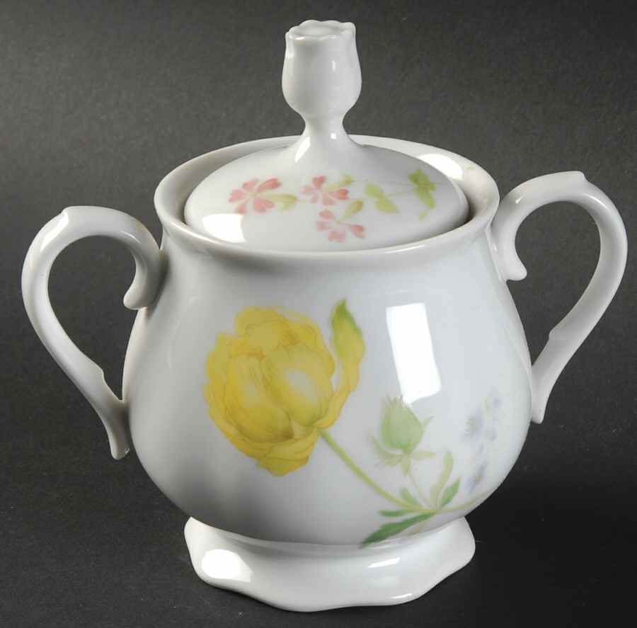 Chantilly Sugar Bowl & Lid by International-1