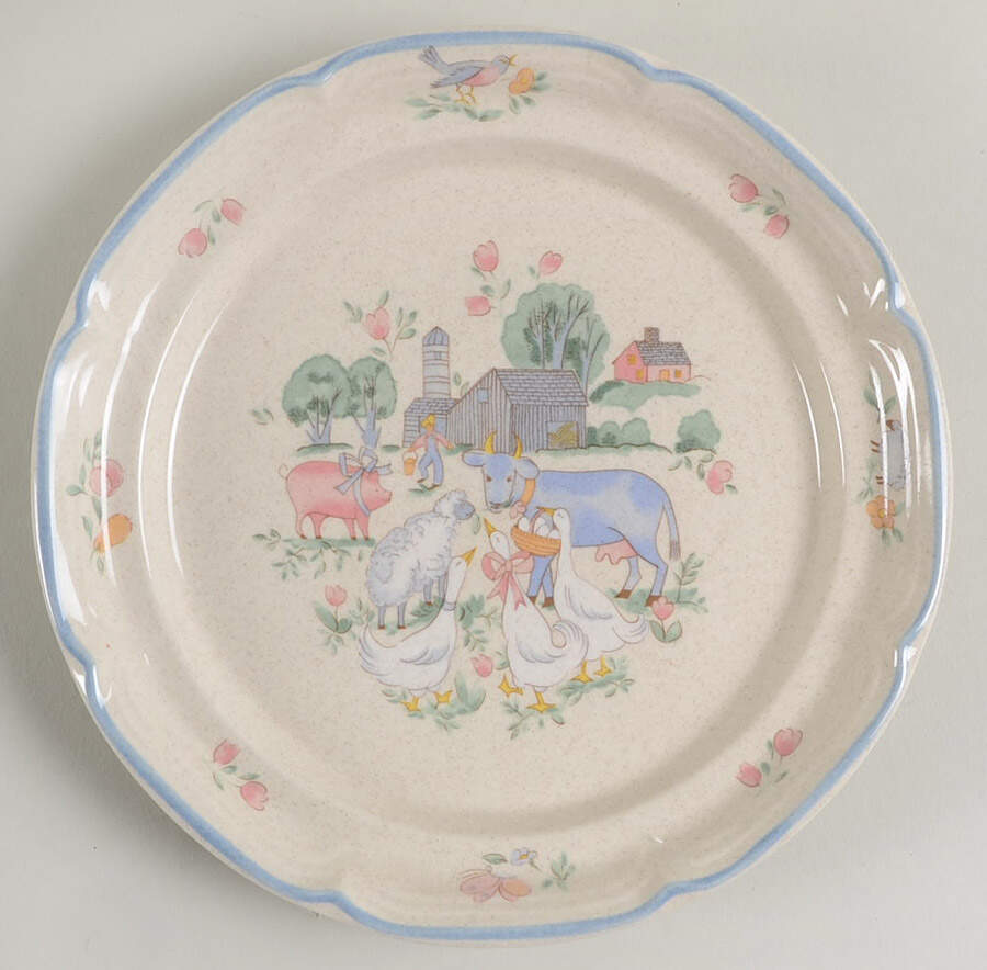 Chit Chat Salad Plate by International-1