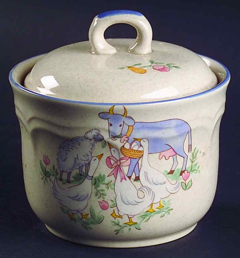 Chit Chat Sugar Bowl & Lid by International-1