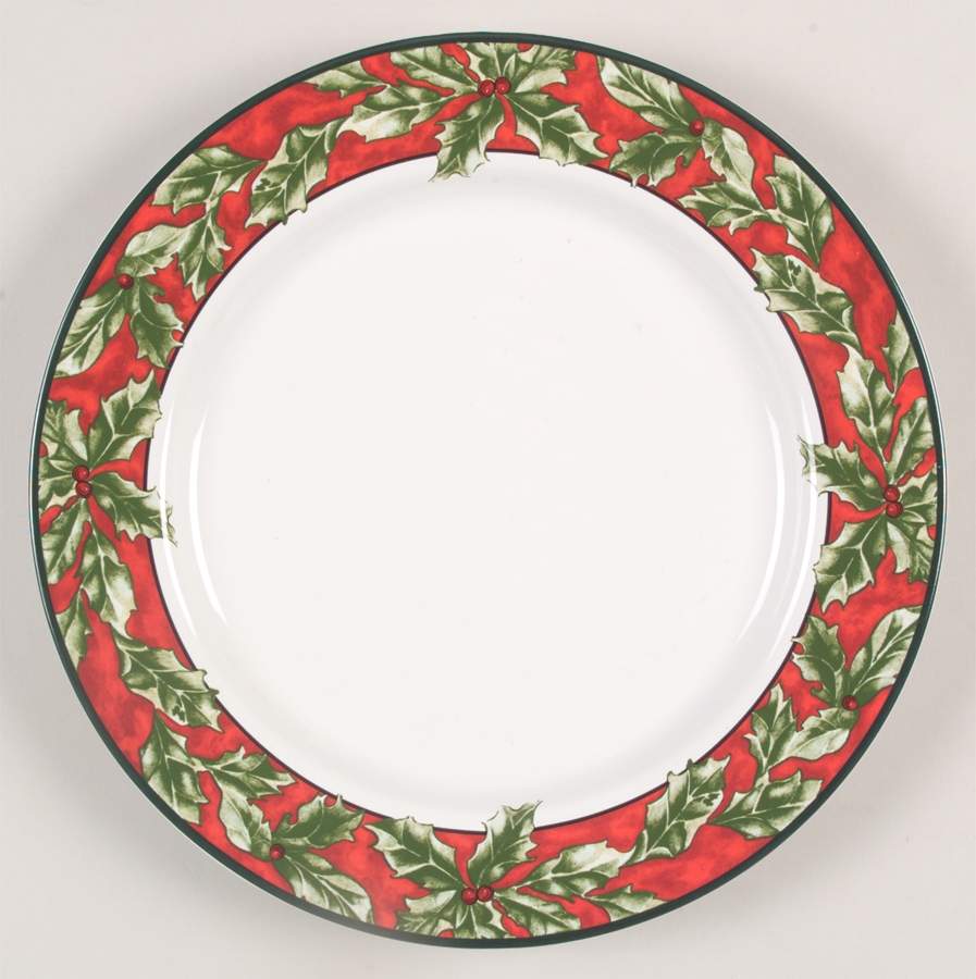 Christmas Celebration Dinner Plate by International-1