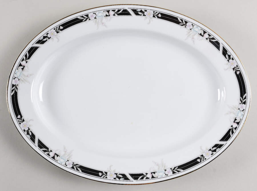 Chelsea 14" Oval Serving Platter by International-1