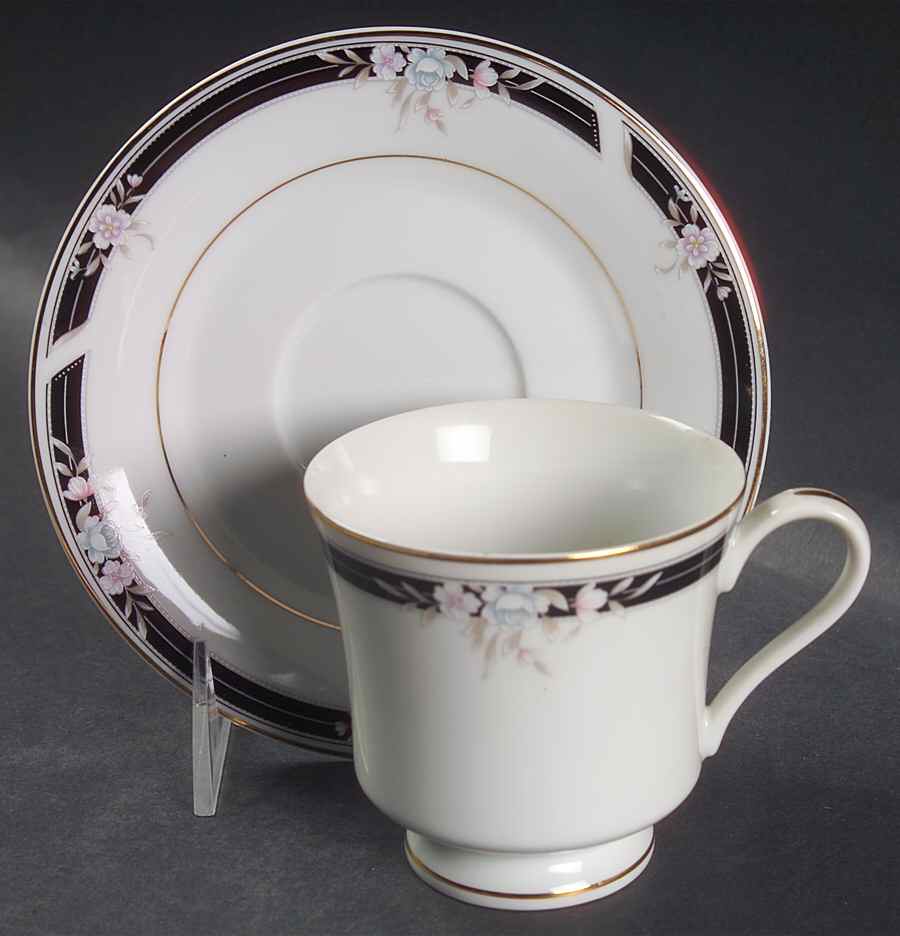Chelsea Footed Cup & Saucer Set by International-1