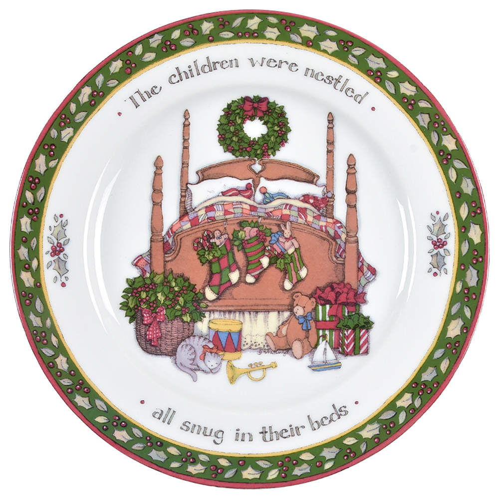 Christmas Story Salad Plate by International-1