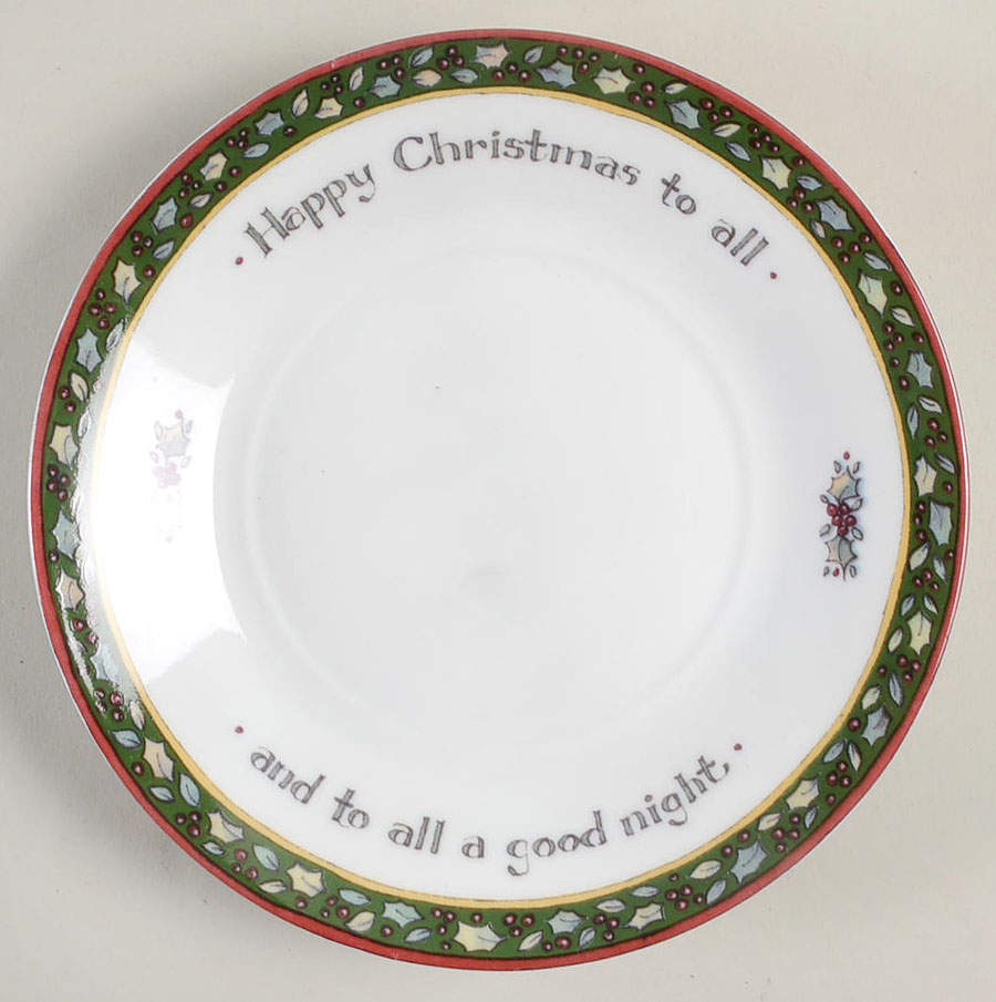 Christmas Story Saucer by International-1