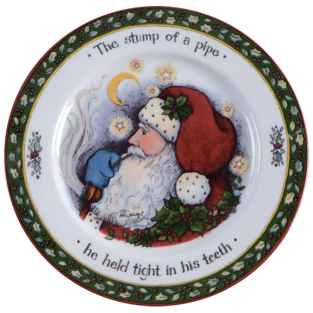 Christmas Story Salad Plate by International-1