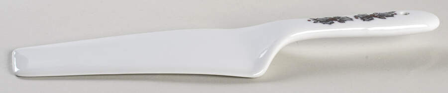 Christmas Story Solid Ceramic Pie/Cake Server by International-1