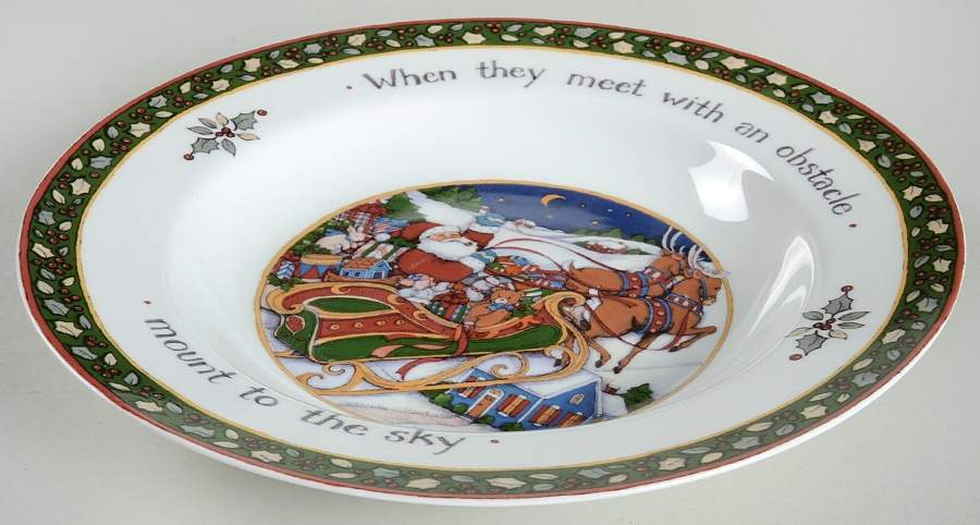 Christmas Story 9" All Purpose Serving Bowl by International-1