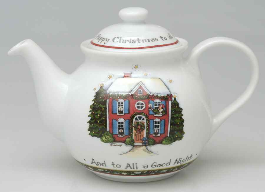 Christmas Story Teapot & Lid by International-1