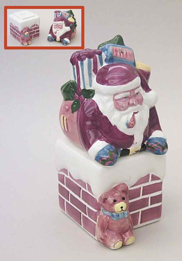 Christmas Story Stacking Figure Salt & Pepper Set by International-1