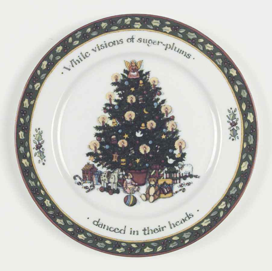 Christmas Story Salad Plate by International-1