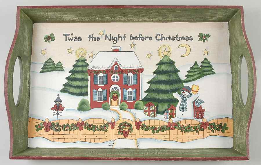 Christmas Story Wood TV Tray by International-1