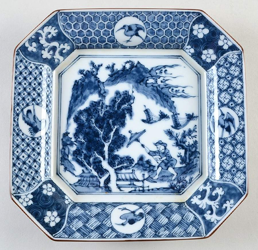 Ching Te Chen Octagonal Salad Plate by International-1