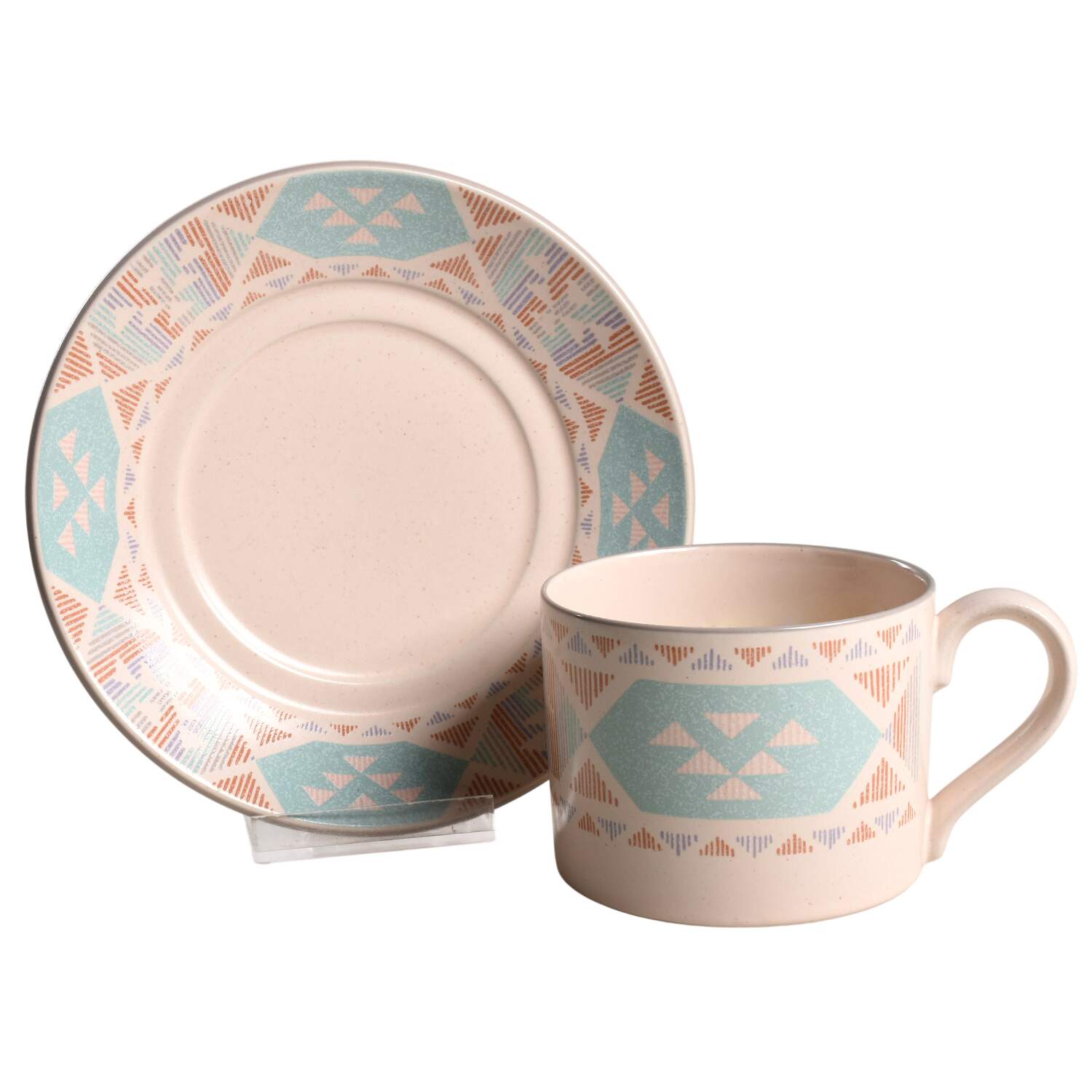 Cimarron Flat Cup & Saucer Set by International-1