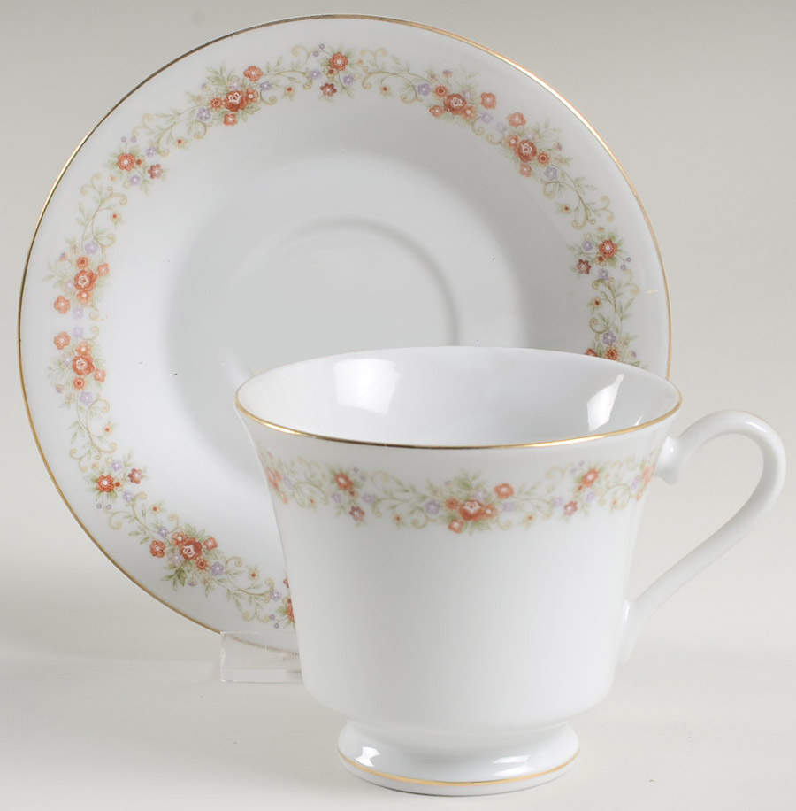 Claridge Footed Cup & Saucer Set by International-1