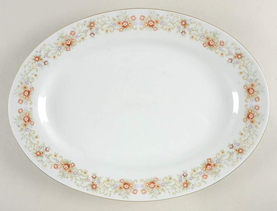 Claridge 13" Oval Serving Platter by International-1
