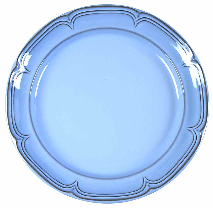 Country Blue 12" Chop Plate (Round Platter) by International-1