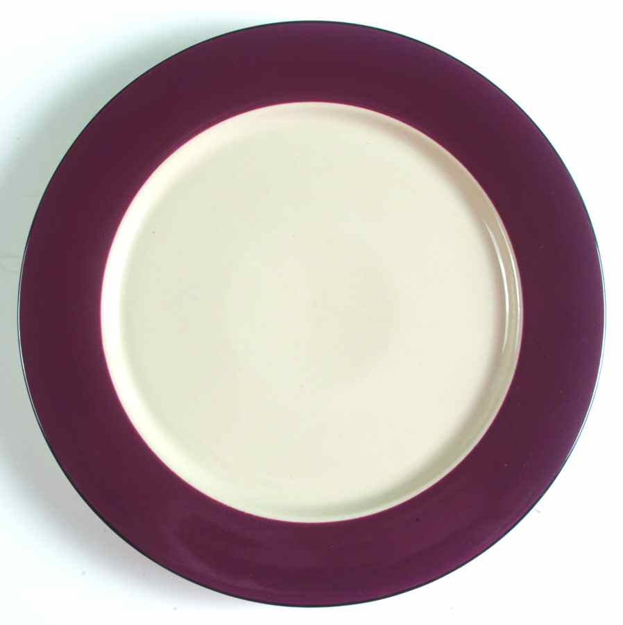 Colors of Celebration Burgundy 12" Chop Plate (Round Platter) by International-1