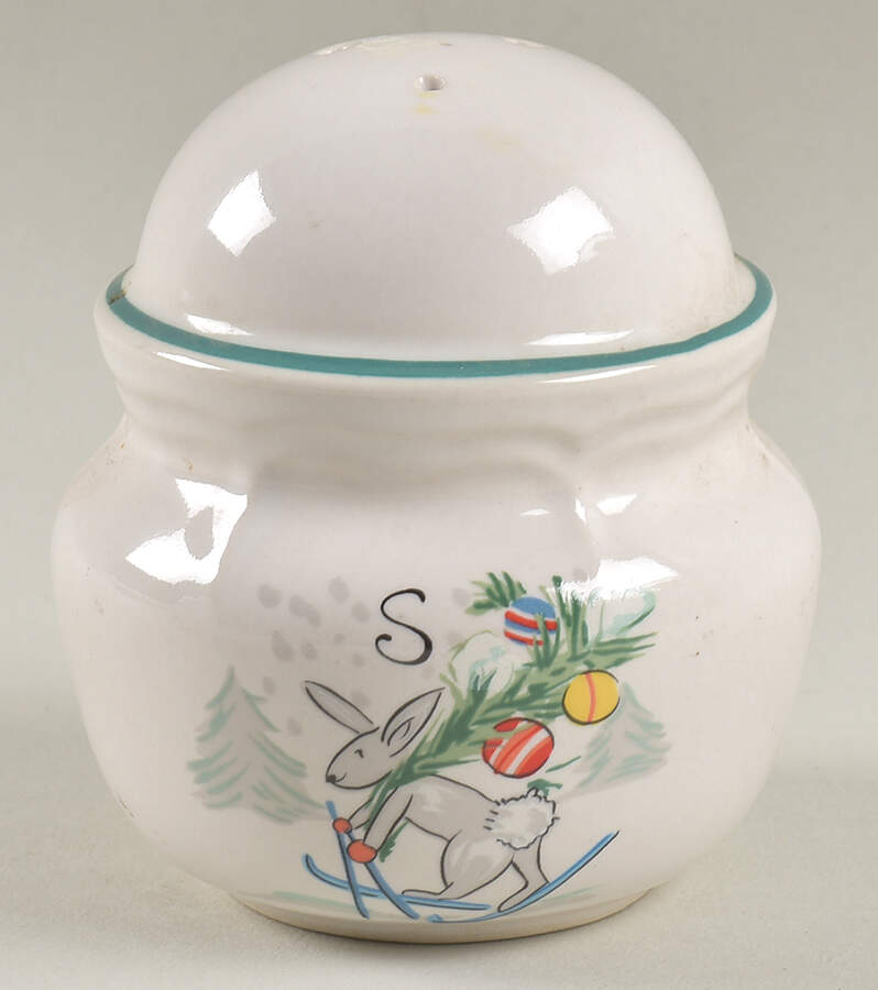 Country Christmas Salt Shaker by International-1