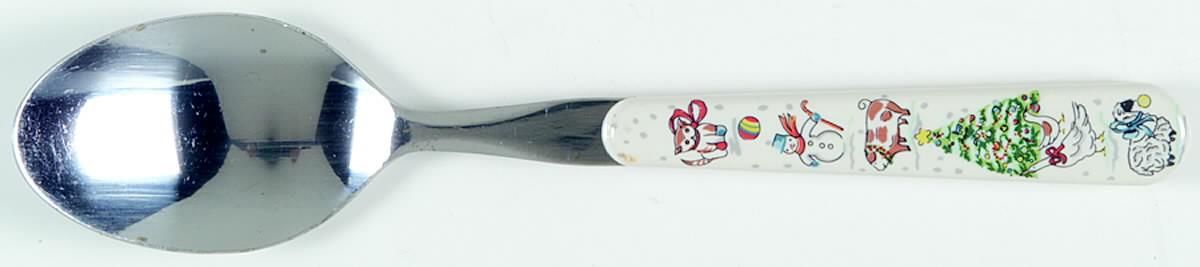 Country Christmas Teaspoon by International-1