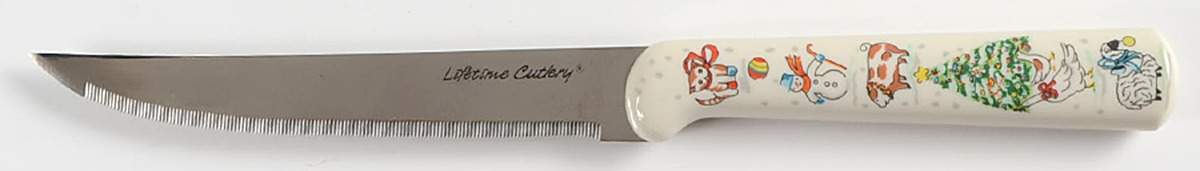 Country Christmas Knife-Steak/Individual by International-1