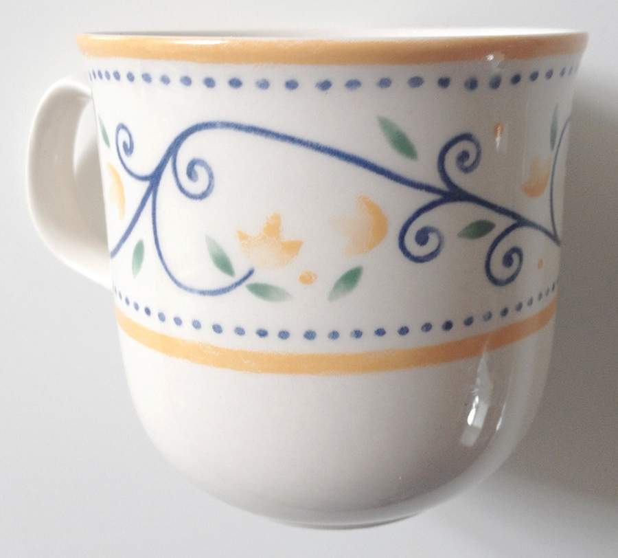 Country Dots Flat Cup by International-1