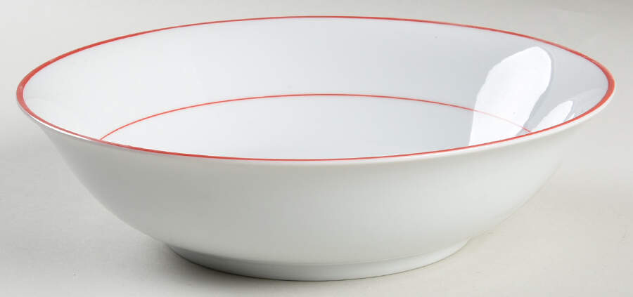 Colorworks Red 9" Round Vegetable Bowl by International-1