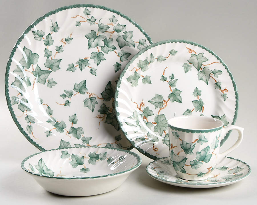 Country Vine 5 Piece Place Setting by International-1