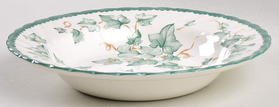 Country Vine Large Rim Soup Bowl by International-1