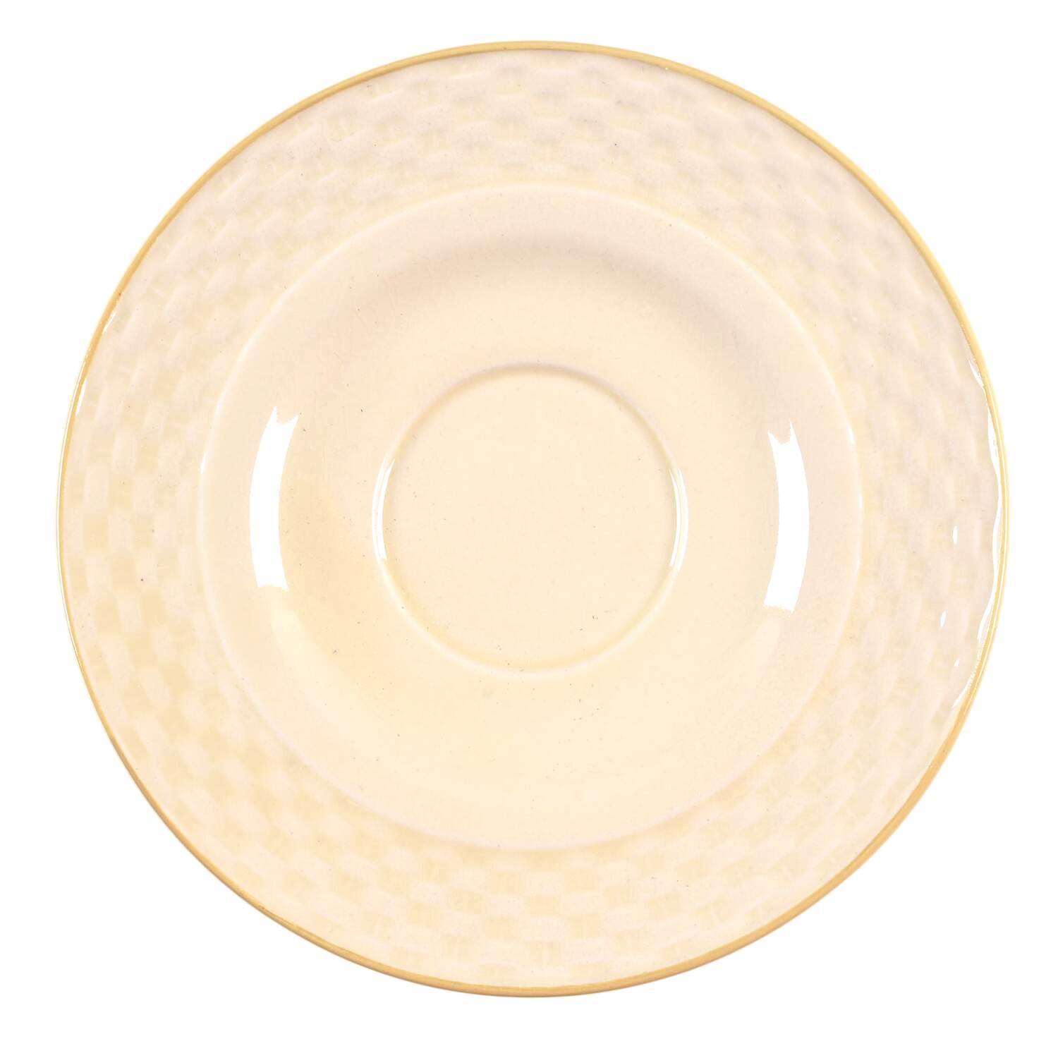 Creme De Chine Saucer by International-1