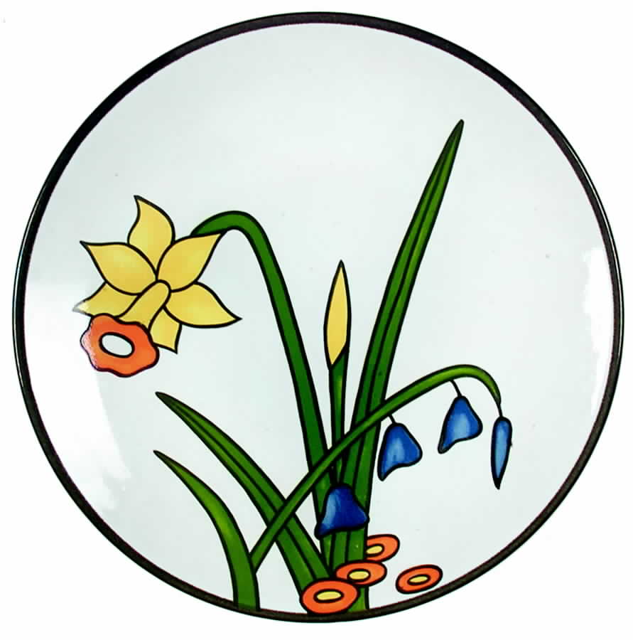 Daffodil Salad Plate by International-1