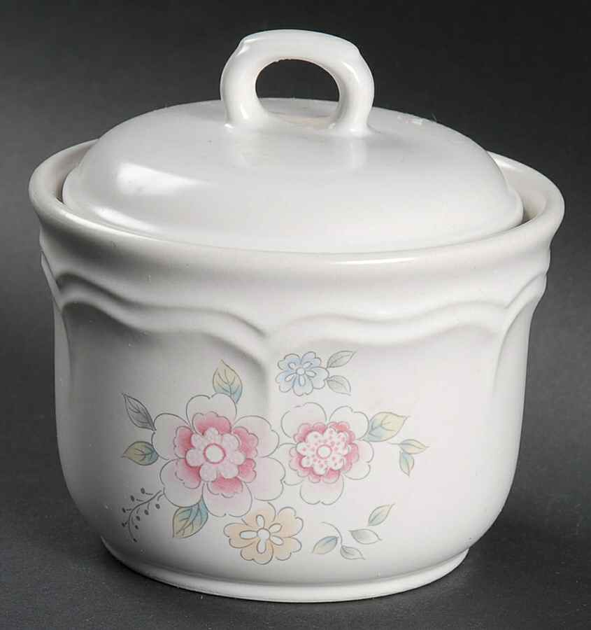 Dawn Sugar Bowl & Lid by International-1