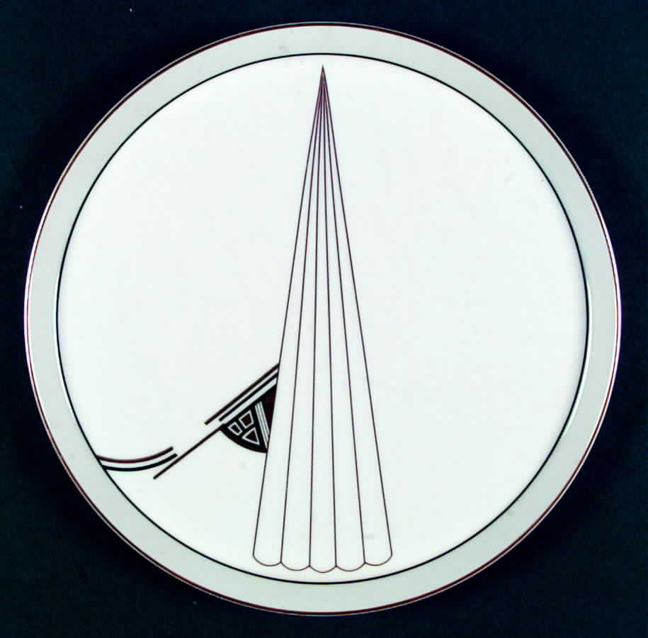 Dazzle Dinner Plate by International-1