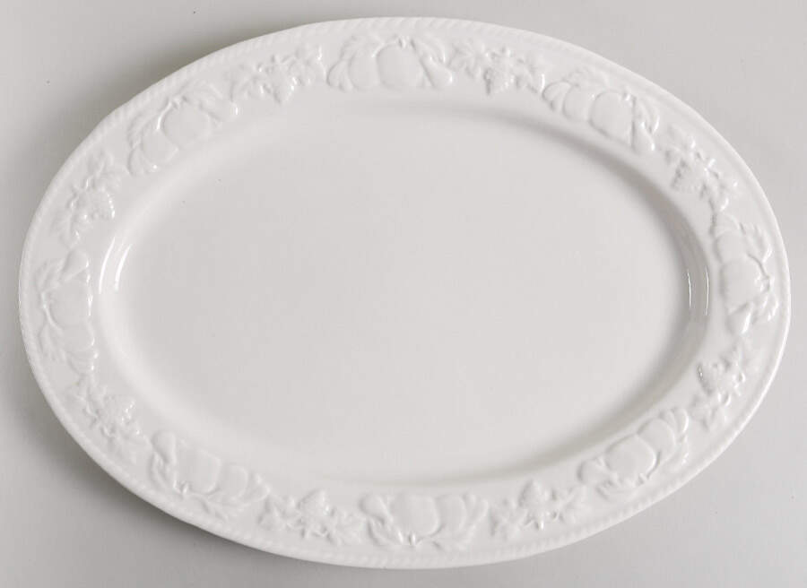 Devonshire 16" Oval Serving Platter by International-1