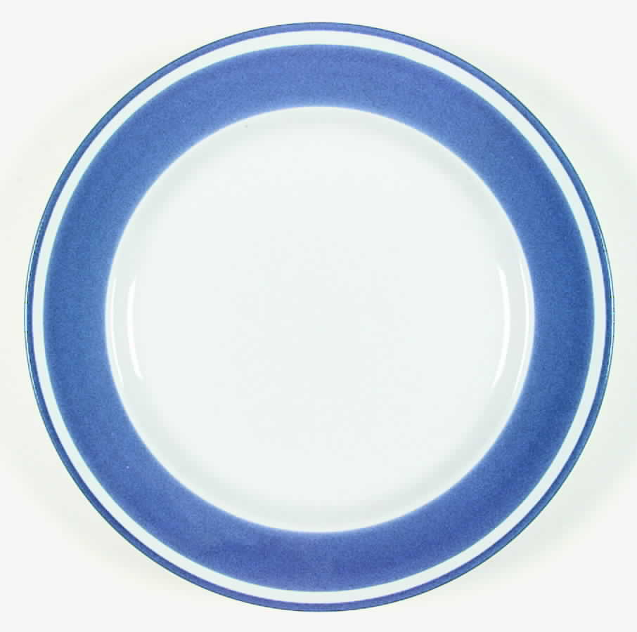 Duet Blue Dinner Plate by International-1