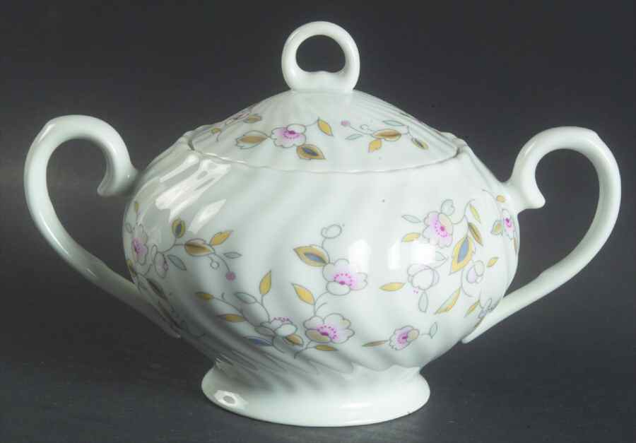 Eden Sugar Bowl & Lid by International-1