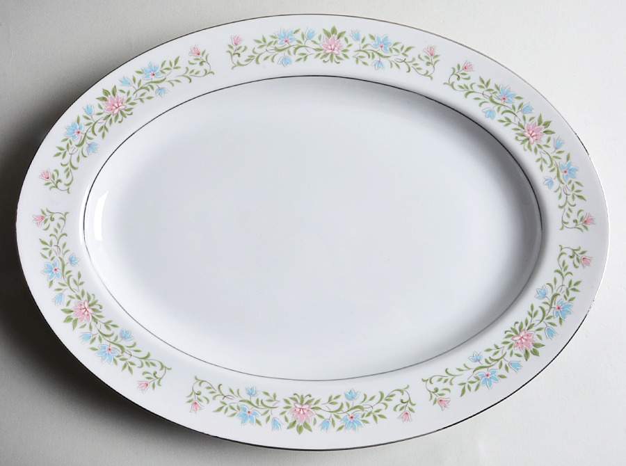 Eileen 14" Oval Serving Platter by International-1