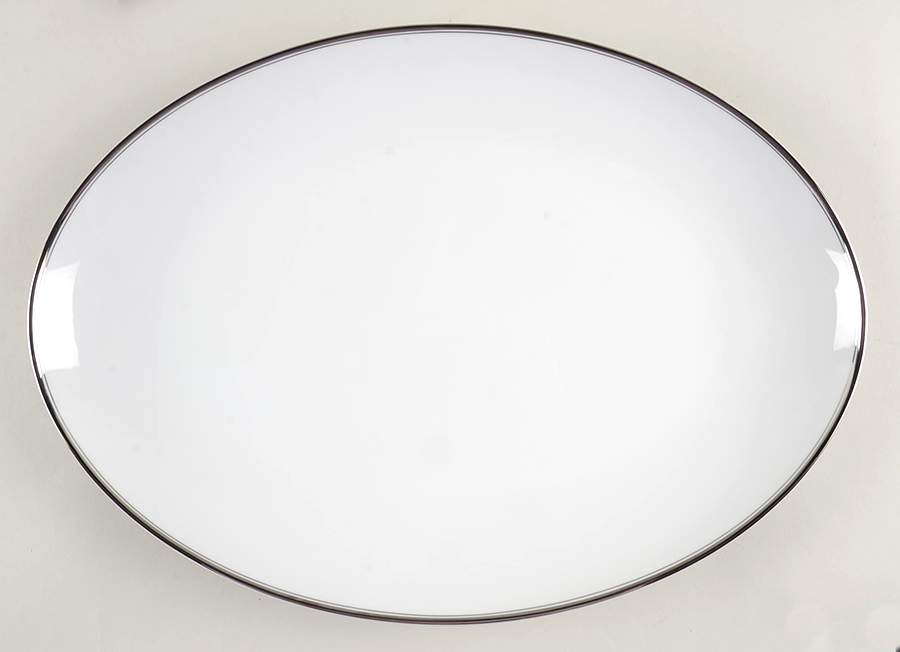 Elegance 16" Oval Serving Platter by International-1