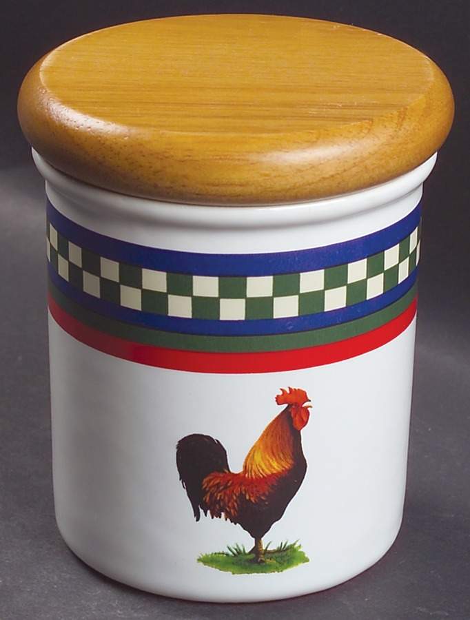 Ella's Rooster Small Canister & Lid by International-1
