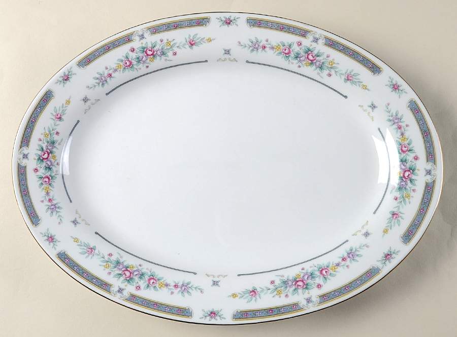 Emerson 13" Oval Serving Platter by International-1