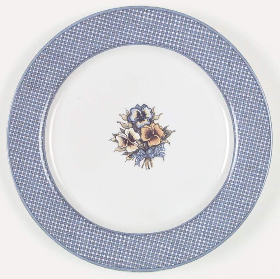Farmhouse Blue Dinner Plate by International-1