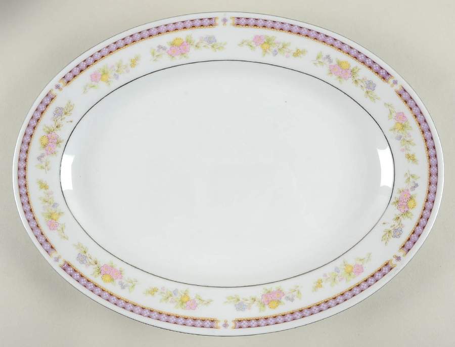 Fairmont 13" Oval Serving Platter by International-1
