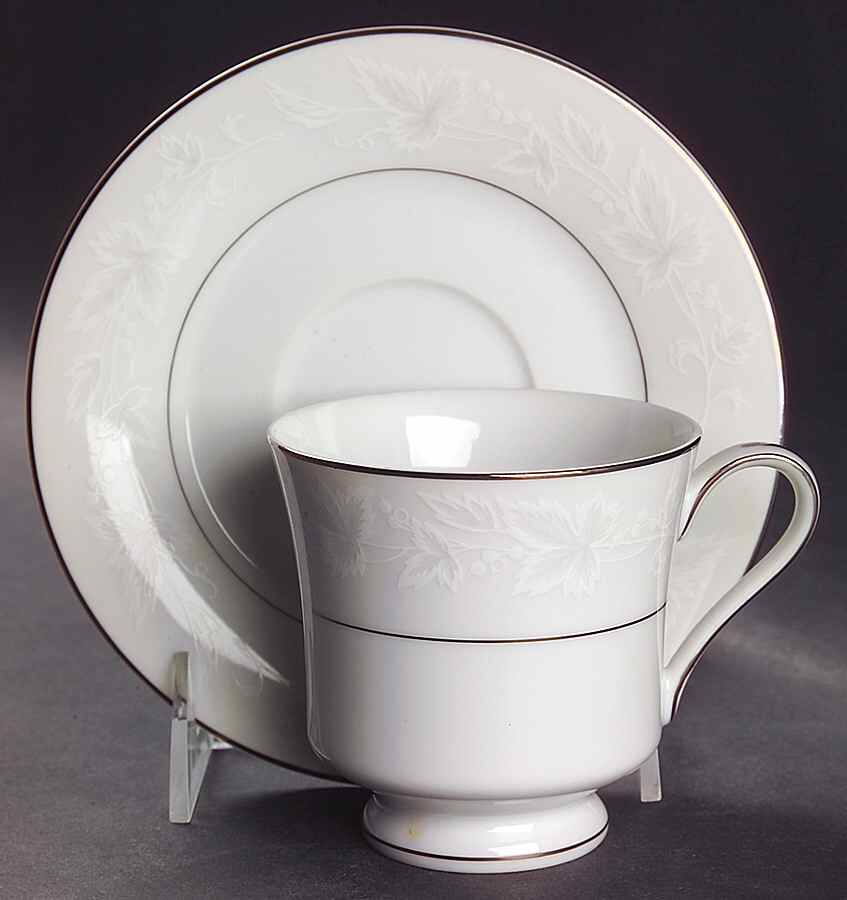 Fascination Footed Cup & Saucer Set by International-1