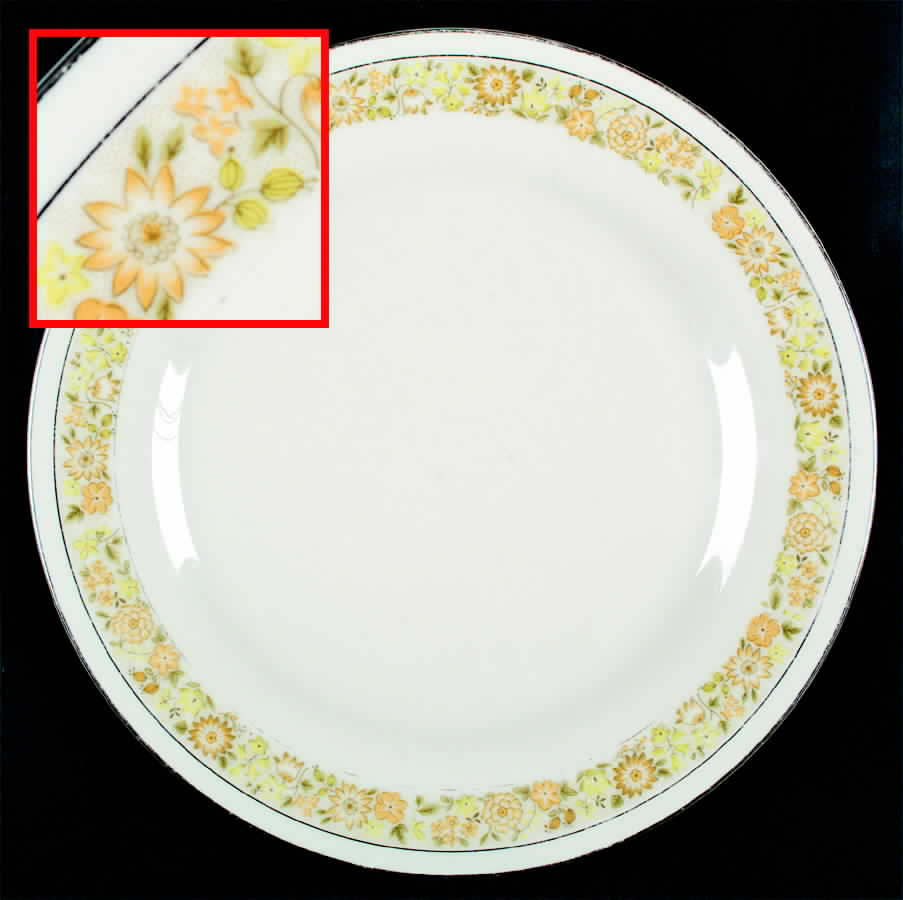 Flower Song Dinner Plate by International-1