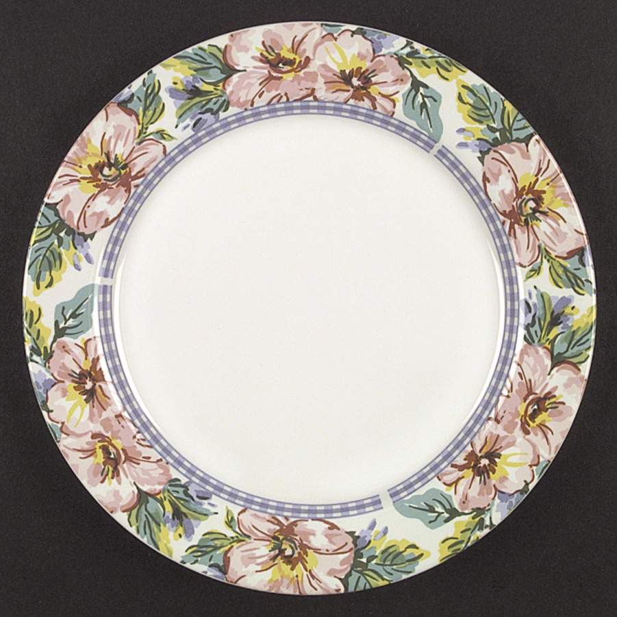French Garden Dinner Plate by International-1