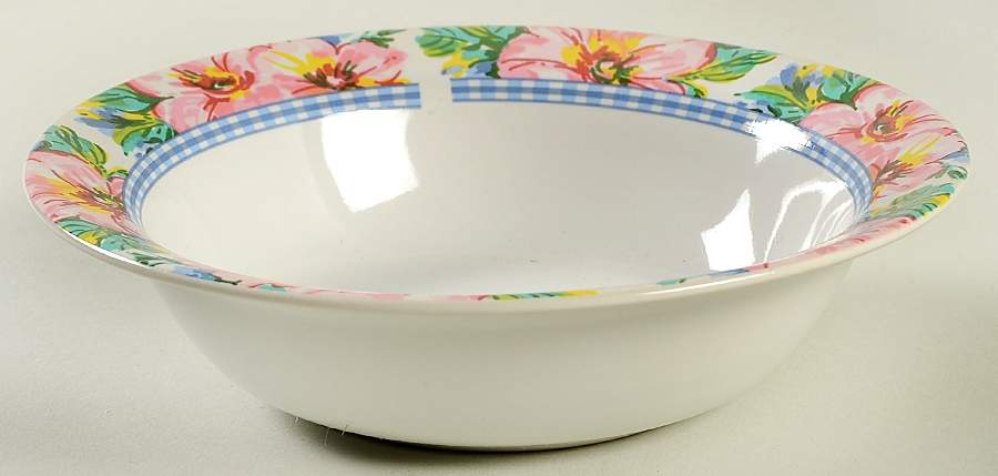 French Garden Rim Cereal Bowl by International-1